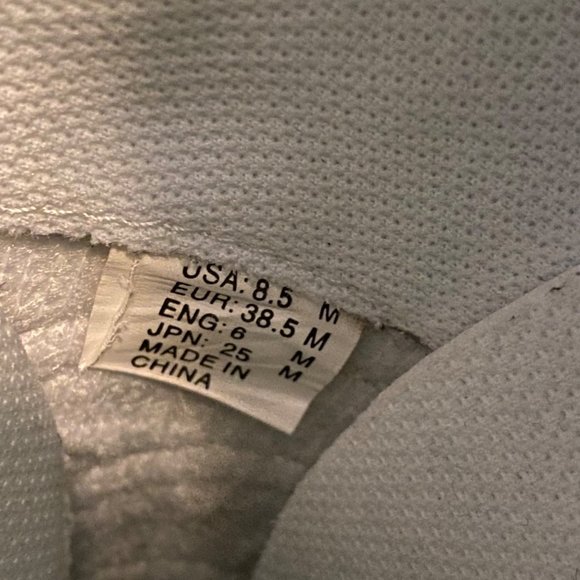 Dexter Slide Rite Bowling Shoes White Metallic Silver Sneakers Womens 8.5M - Picture 7 of 11